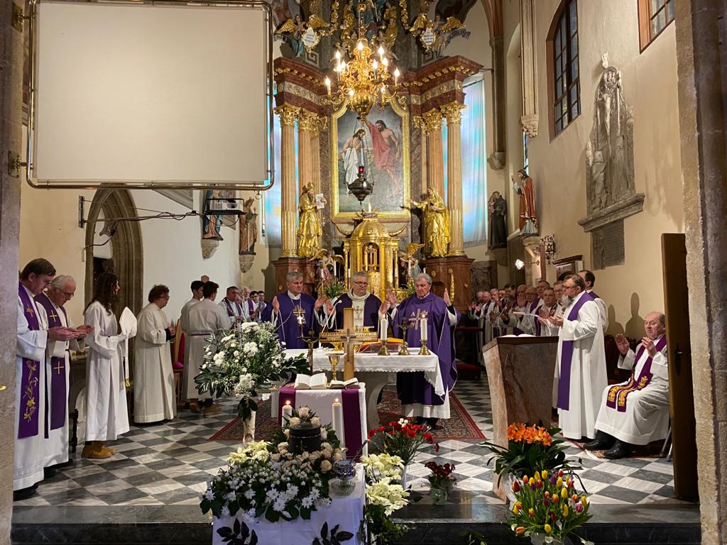 Biskup sudjelovao na sprovodnoj misi za svećenika mo. Marjana Potočnika