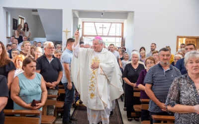 Biskup Košić blagoslovio kapelu Sv. Antuna Padovanskog u Vukojevcu