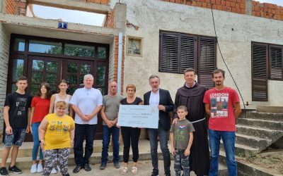 Donacija Miroslava Škore za obitelj Prašnjak