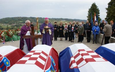 U Svibovcu Topličkom pokopani posmrtni ostaci 72 žrtve iz Drugog svjetskog rata