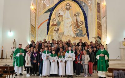 Posjet hodočasnika iz Omiša župi Preobraženja Gospodnjeg