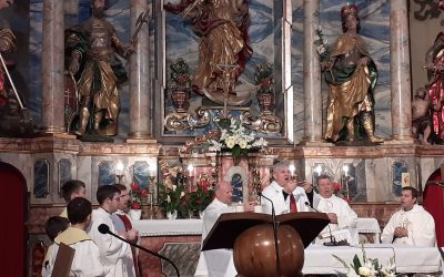 Misa zahvalnica za hodočašće u Rim