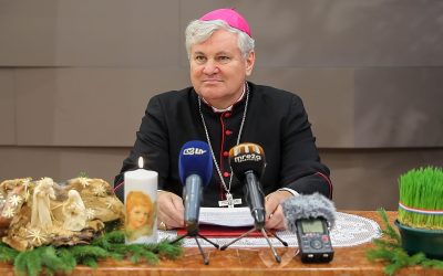 Božićna čestitka biskupa Košića 2022.