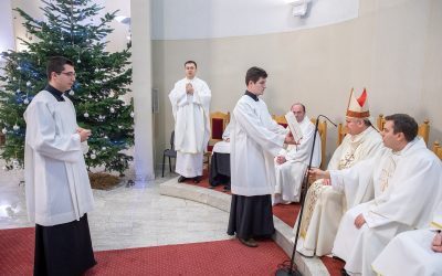 Među kandidate za sveti red primljen bogoslov Martin Radić