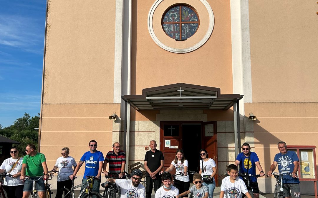 Proslava župnih zaštitnika nastavljena biciklijadom oko Gvozda