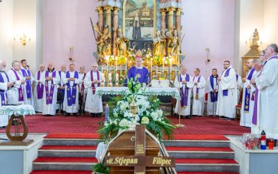 Pokopan vlč. Stjepan Filipec