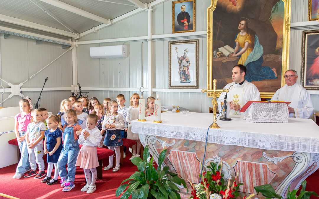 Misa na početku nove pedagoške godine u vrtiću Svete Marije Magdalene u Selima