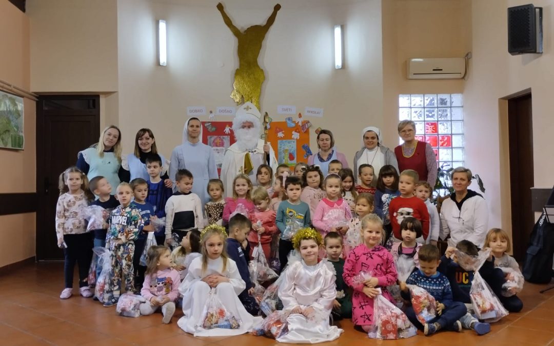 Proslava sv. Nikole u vrtiću u Selima