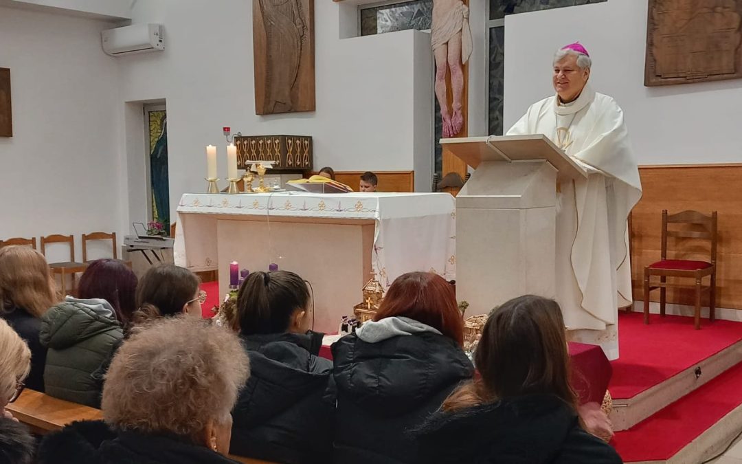 Biskup Košić na svetkovinu Bezgrješne otvorio potpuni oprost kod franjevaca u Sisku
