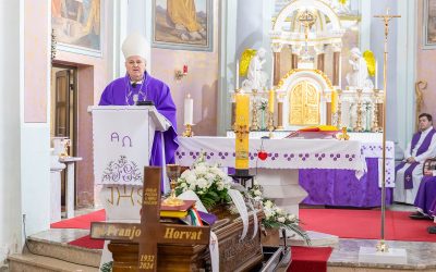 Pokopan preč. Franjo Horvat