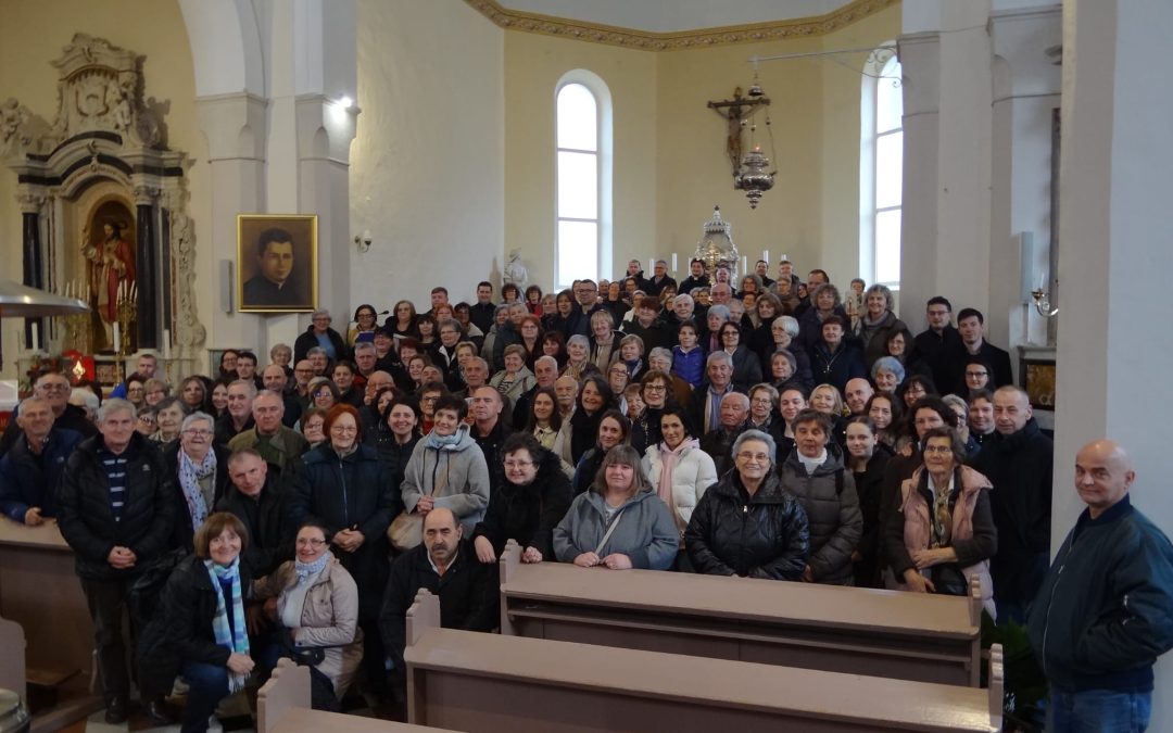 Hodočašće triju sisačkih župa bl. Miroslavu Bulešiću