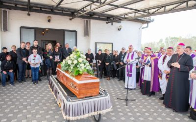 Pokopana Marta Košić, majka biskupa Vlade