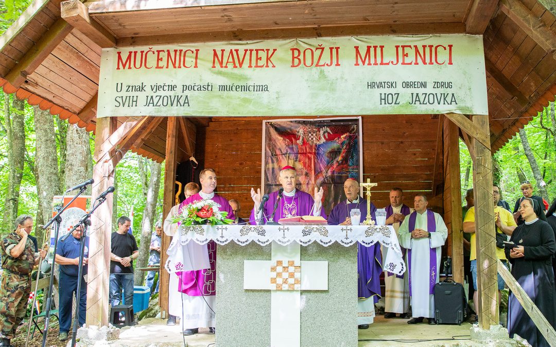 Misa zadušnica za žrtve Jazovke