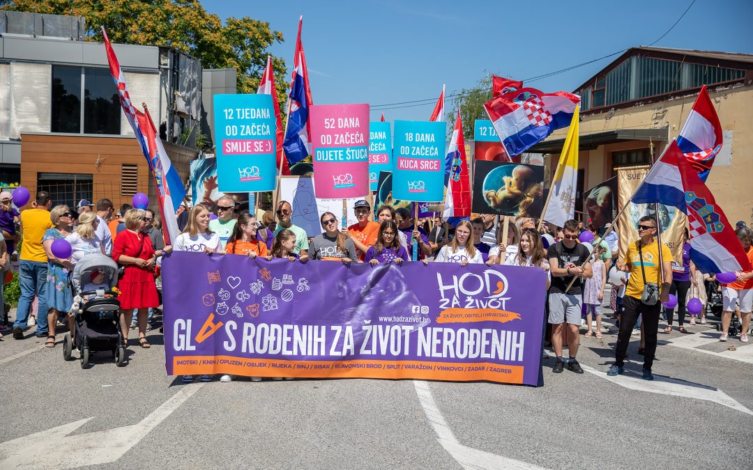 Hod za život, obitelj i Hrvatsku u Sisku