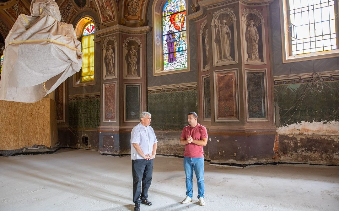 Biskup posjetio gradilišta u Ivanić-Gradu i Posavskim Bregima
