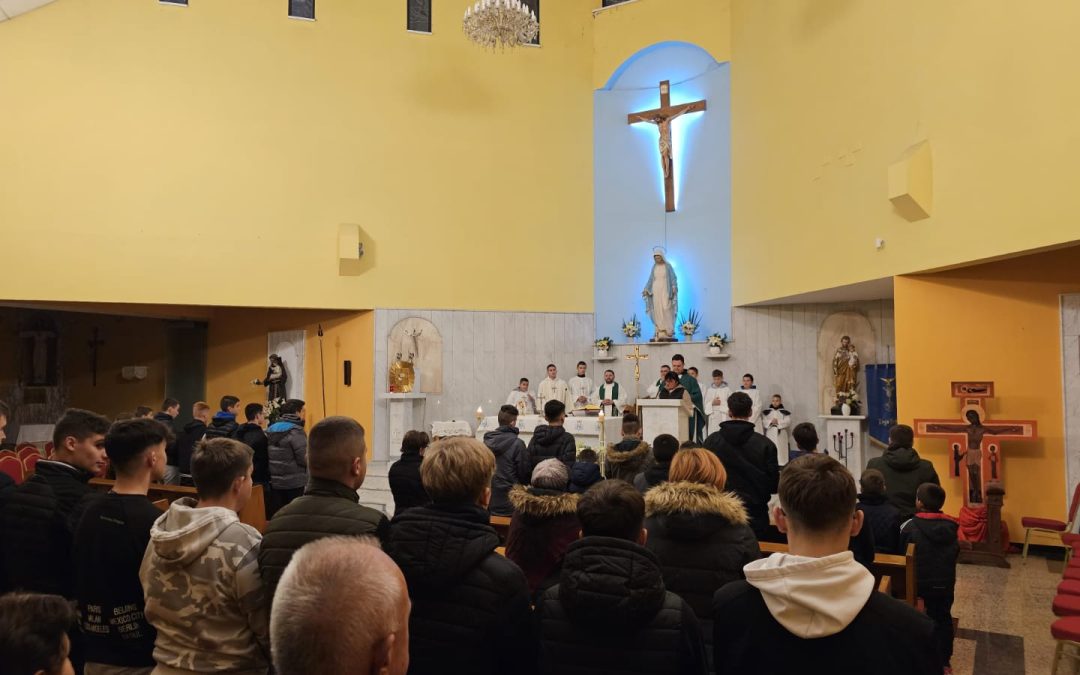 Susret ministranata u Duhovnom centru u Lasinji
