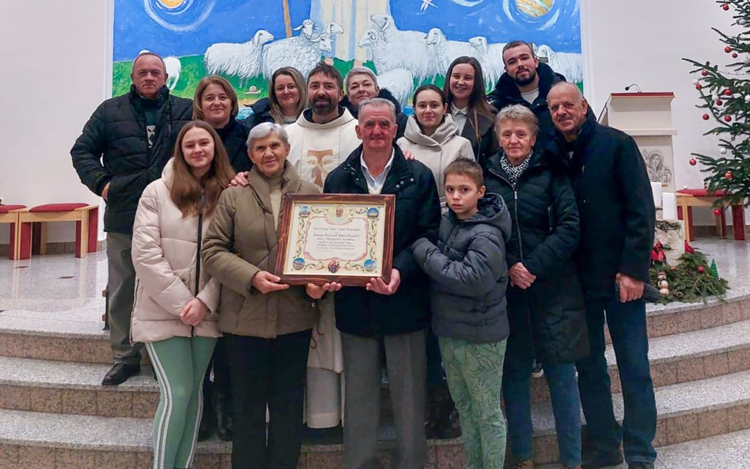 U Gvozdu uz misu zahvalnicu proslavljena 50. godišnjica braka