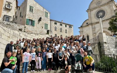 Emaus župe Kravarsko na slapovima Krke