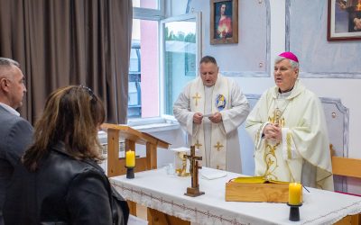 Biskup predvodio misu za djelatnike i zatvorenike Kaznionice u Lipovici