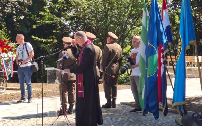 U Križu, uoči Dana državnosti, obilježen završetak izgradnje spomen-obilježja hrvatskim braniteljima iz Domovinskog rata