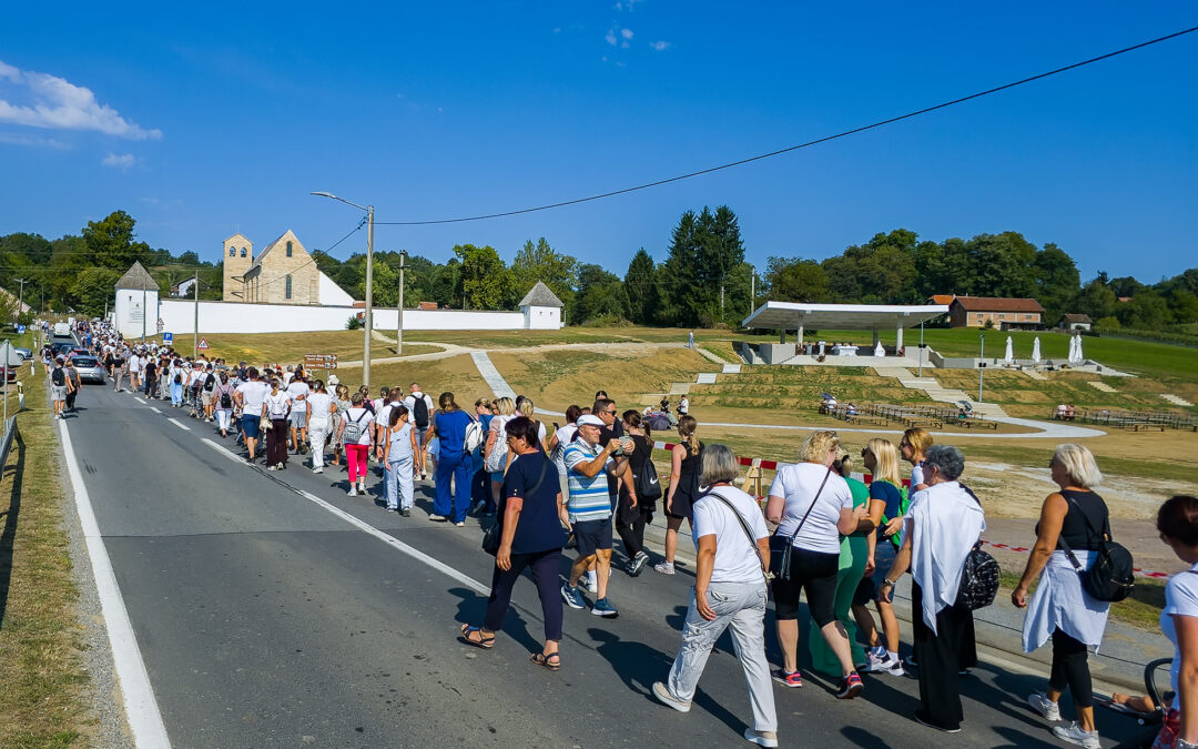 Blagoslovljena nova crkva na otvorenom u Gori
