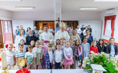 Biskup  predvodio misu sa zazivom Duha Svetoga na početku nove školske godine