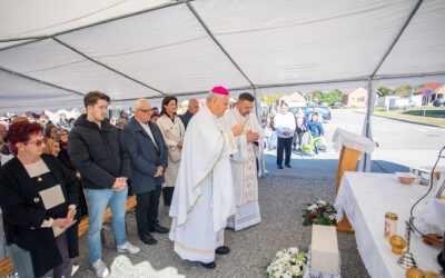 Biskup u Dumačama blagoslovio gradilište kapele sv. Franje Asiškog