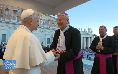 Papa Lav XIV. susreo se s hrvatskim hodočasnicima na Trgu sv. Petra