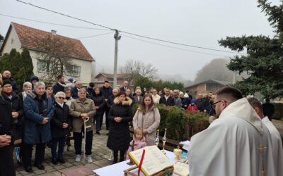 Blagoslov obnovljene kapele Sv. Florijana