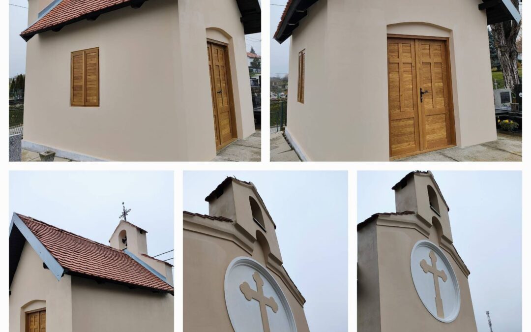 Obnovljena kapelica sv. Barbare na groblju u Križu