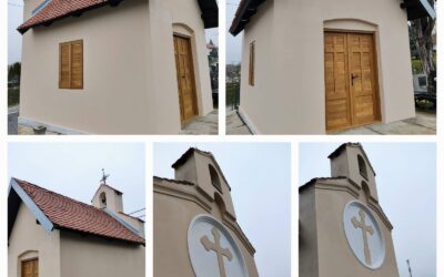 Obnovljena kapelica sv. Barbare na groblju u Križu