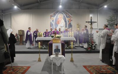 Slavljena misa zadušnica i sprovodni obredi za preminulog mons. Jurja Jerneića