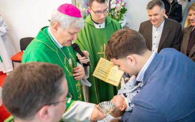 Biskup krstio peto dijete obitelji Radman