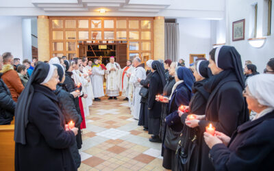 U Glini proslavljen blagdan Svijećnice i Svjetski dan posvećenoga života