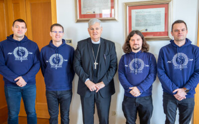 Biskup primio predstavnike inicijative „Muževni budite”i bratstva „Vitezovi Bezgrešnog Srca Marijina”