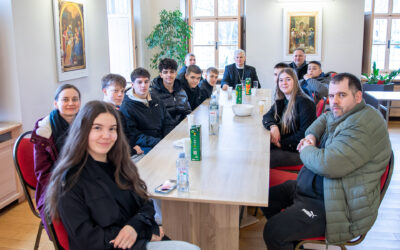 Učenici Katoličke opće gimnazije iz Popovače na terenskoj nastavi u Sisku