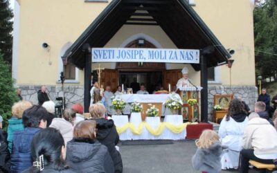 Biskup Košić predvodio slavlje sv. Josipa u Zavidovićima