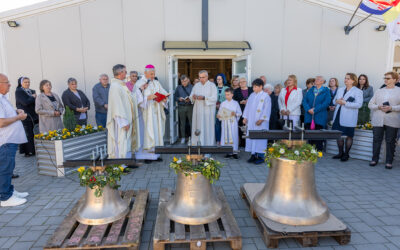 Blagoslovljena nova zvona za crkvu u Odri
