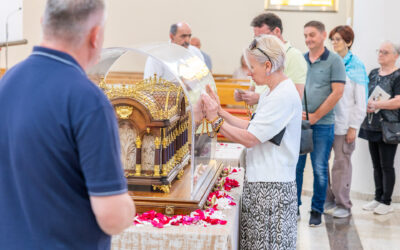Relikvije sv. Male Terezije i njezinih svetih roditelja stigle u Sisak