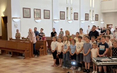 Zahvalna misa Maloga zbora „Nepomuk” i ministranata u Glini