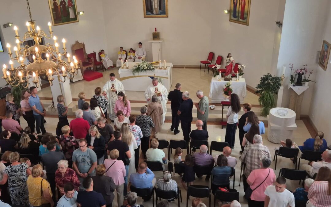 Blagdan Presvetog Srca Isusova svečano proslavljen u Donjem Dragonošcu